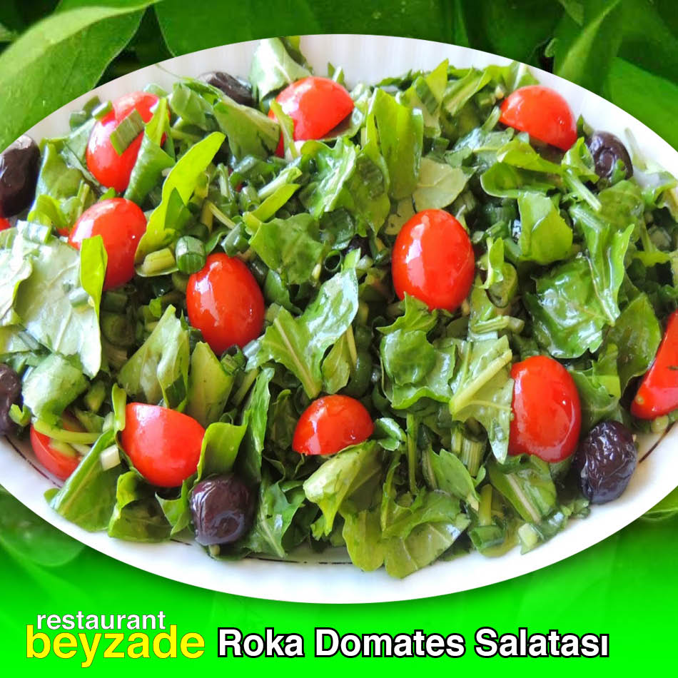 Beyzade Restaurant Roka Domates Salatası