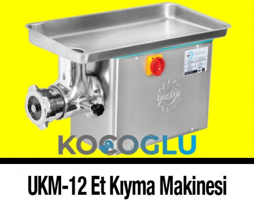 Bosfor UKM-12 Et Kıyma Makinesi Koçoğlu Mutfak
