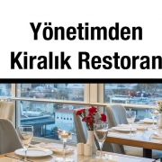 Yönetimden Kiralık Restoran Perpa A Blok