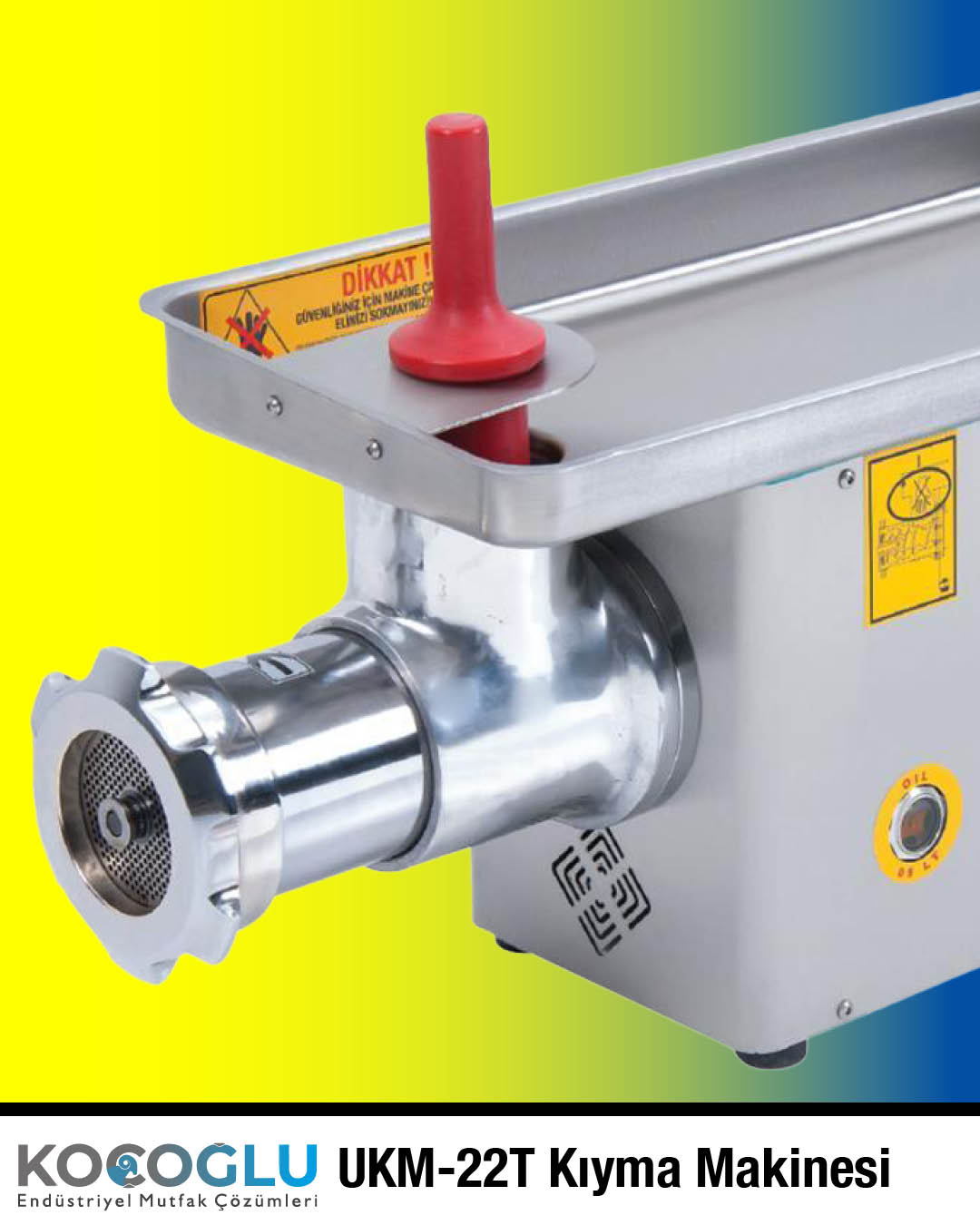 UKM-22T Kıyma Makinesi