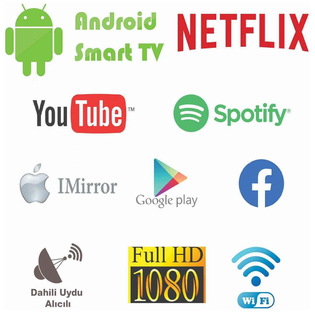 Yumatu 81 Ekran Led TV 32" Uydu Alıcılı HD Android