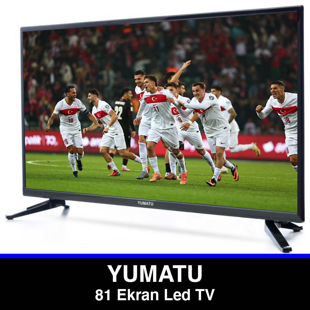Yumatu 81 Ekran Led TV 32" Uydu Alıcılı HD Android