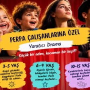 Yaratıcı Drama Eğitimi Perpa Çalışanlarına %50 İndirim